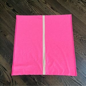 lululemon athletica Pink Scarf with Cream Accent